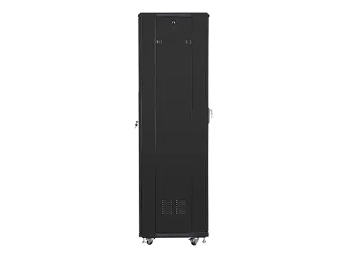 Комуникационен шкаф, Lanberg rack cabinet 19" free-standing 42U / 600x600 self-assembly flat pack, black - image 3