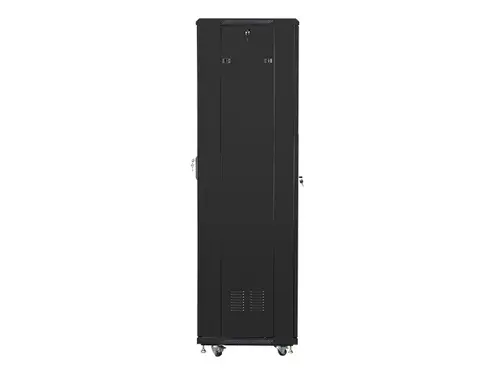Комуникационен шкаф, Lanberg rack cabinet 19" free-standing 42U / 600x600 self-assembly flat pack, black - image 4