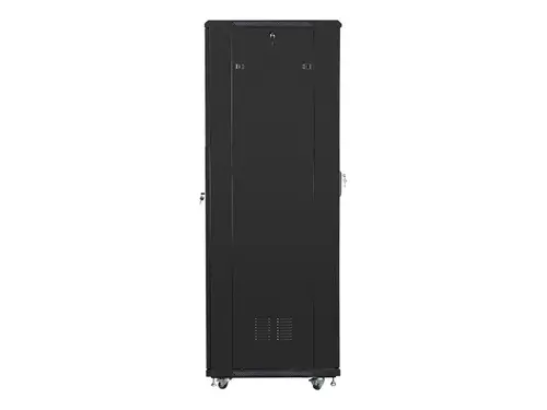 Комуникационен шкаф, Lanberg rack cabinet 19" free-standing 42U / 600x800 self-assembly flat pack, black - image 4