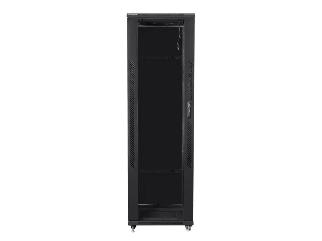 Комуникационен шкаф, Lanberg rack cabinet 19" free-standing 42U / 600x1000 self-assembly flat pack, black - image 1