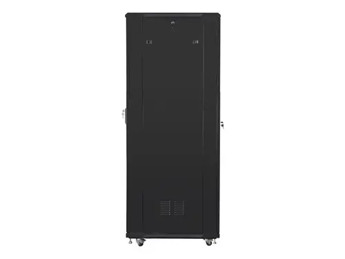 Комуникационен шкаф, Lanberg rack cabinet 19" free-standing 42U / 600x1000 self-assembly flat pack, black - image 3