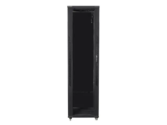 Комуникационен шкаф, Lanberg rack cabinet 19" free-standing 37U / 800x800 self-assembly flat pack, black - image 1