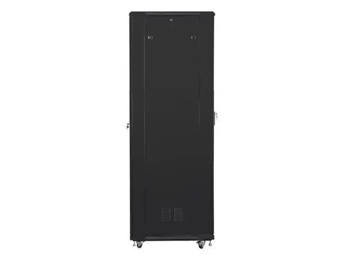 Комуникационен шкаф, Lanberg rack cabinet 19" free-standing 37U / 800x800 self-assembly flat pack, black - image 4
