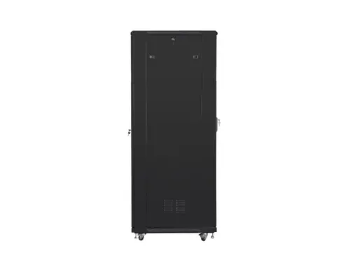 Комуникационен шкаф, Lanberg rack cabinet 19" free-standing 42U / 800x800 self-assembly flat pack, black - image 4
