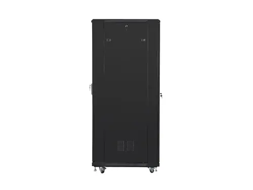 Комуникационен шкаф, Lanberg rack cabinet 19" free-standing 47U / 800x800 self-assembly flat pack, black - image 3