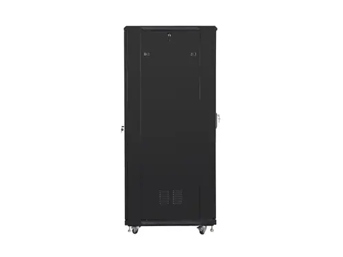 Комуникационен шкаф, Lanberg rack cabinet 19" free-standing 47U / 800x800 self-assembly flat pack, black - image 4