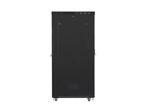 Комуникационен шкаф, Lanberg rack cabinet 19" free-standing 42U/800x1200 (flat pack) with mesh door lcd black v2 - image 2