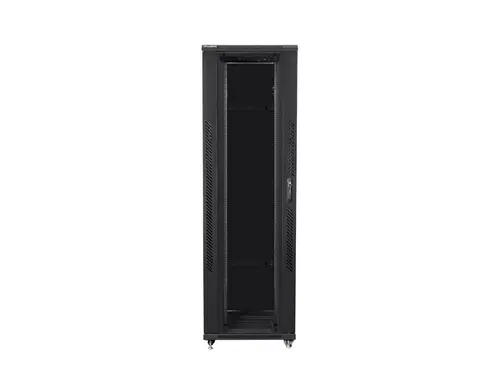 Комуникационен шкаф, Lanberg rack cabinet 19" free-standing 42U/800x1200 (flat pack) black - image 1