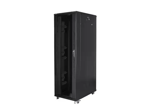 Комуникационен шкаф, Lanberg rack cabinet 19" free-standing 42U/800x1200 (flat pack) black