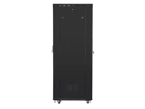 Комуникационен шкаф, Lanberg rack cabinet 19" free-standing 37U/800x1000 (flat pack) with glass door lcd black v2 - image 4