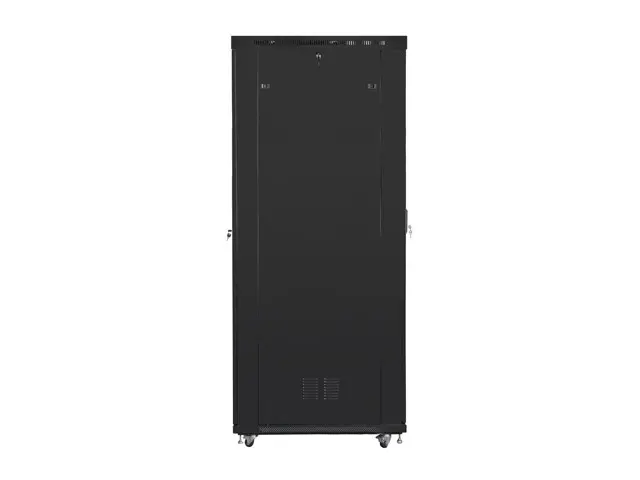 Ερμάριο επικοινωνιών, Lanberg ερμάριο rack 19" ελεύθερης τοποθέτησης 47U/800x1200 (flat pack) με γυάλινη πόρτα LCD μαύρο v2 - image 1