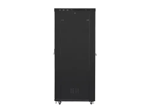Комуникационен шкаф, Lanberg rack cabinet 19" free-standing 47U/800x1200 (flat pack) with glass door lcd black v2 - image 3