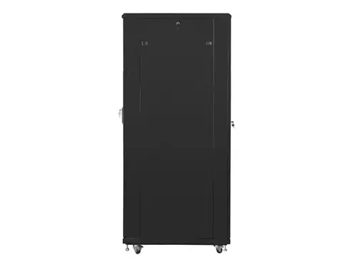 Комуникационен шкаф, Lanberg rack cabinet 19" free-standing 42U/800x1000 (flat pack) with mesh door black - image 3
