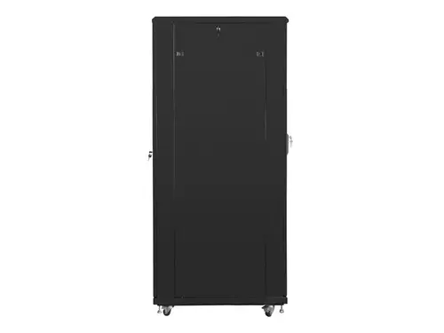 Комуникационен шкаф, Lanberg rack cabinet 19" free-standing 42U/800x1000 (flat pack) with mesh door black - image 4