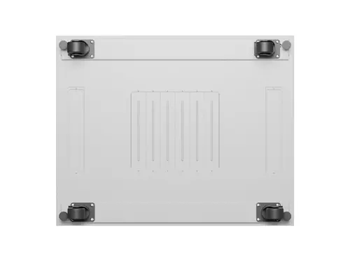Комуникационен шкаф, Lanberg rack cabinet 19" free-standing 42U/800x1000 (flat pack) with glass door lcd grey v2 - image 3