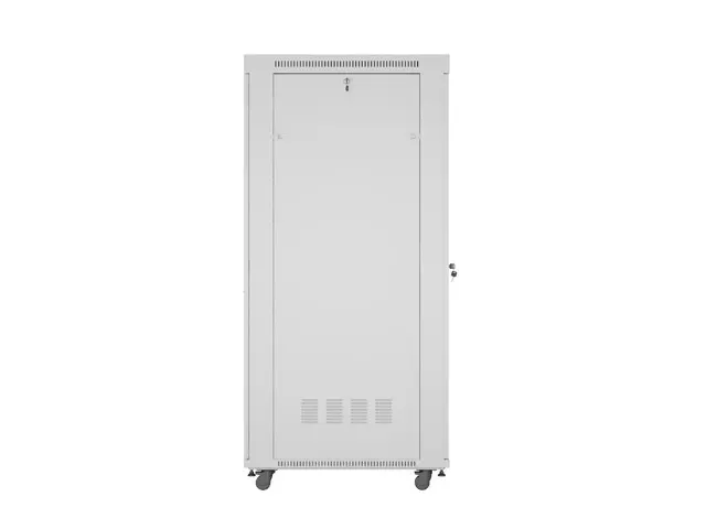Комуникационен шкаф, Lanberg rack cabinet 19" free-standing 42U/800x1000 (flat pack) with glass door lcd grey v2 - image 7
