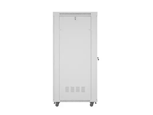 Комуникационен шкаф, Lanberg rack cabinet 19" free-standing 42U/800x1000 (flat pack) with glass door lcd grey v2 - image 7
