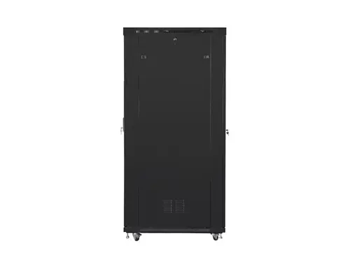 Комуникационен шкаф, Lanberg rack cabinet 19" free-standing 42U/800x1200 (flat pack) with glass door lcd black v2 - image 4