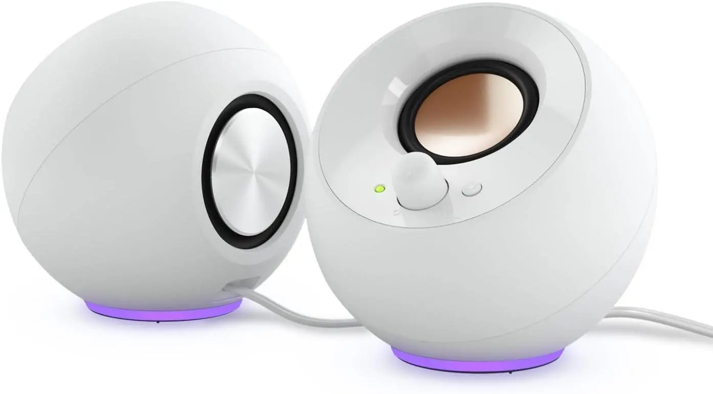 Sistem de boxe Creative Pebble SE, 4.4W RMS, jack, USB, alb