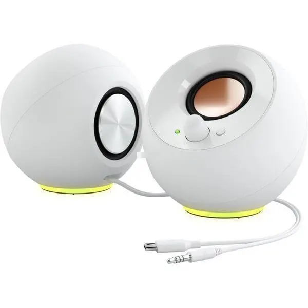 Озвучителна система Creative Pebble SE , 4.4W RMS, жак, USB,бял - image 1