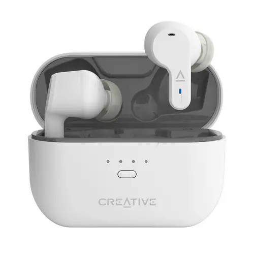 Căști Bluetooth intra-auriculare Creative Zen Air Pro - Albe, ANC - 1
