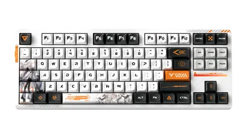 VGN професионална безжична геймърска механична клавиатура Wireless Professional Gaming Mechanical Keyboard - V87 PRO Diana - Aniya Switches, BT5.0, 2.4G - image 2
