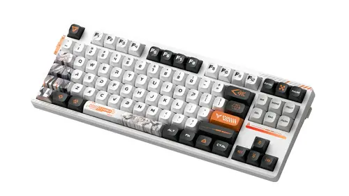 VGN професионална безжична геймърска механична клавиатура Wireless Professional Gaming Mechanical Keyboard - V87 PRO Diana - Aniya Switches, BT5.0, 2.4G - image 3