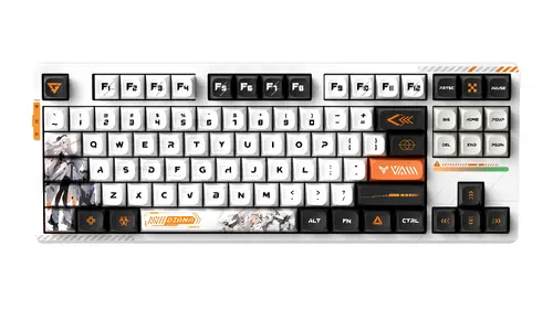 VGN професионална безжична геймърска механична клавиатура Wireless Professional Gaming Mechanical Keyboard - V87 PRO Diana - Aniya Switches, BT5.0, 2.4G