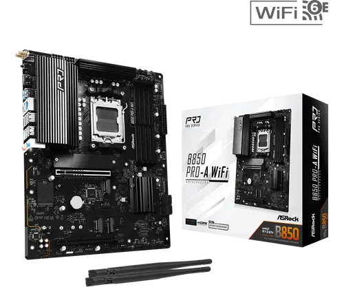 Placă de bază, ASROCK B850 PRO-A WIFI /AM5 - 4