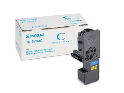 Тонер касета Kyocera TK-5240C, синя Тонер касета Kyocera TK-5240C, синя
