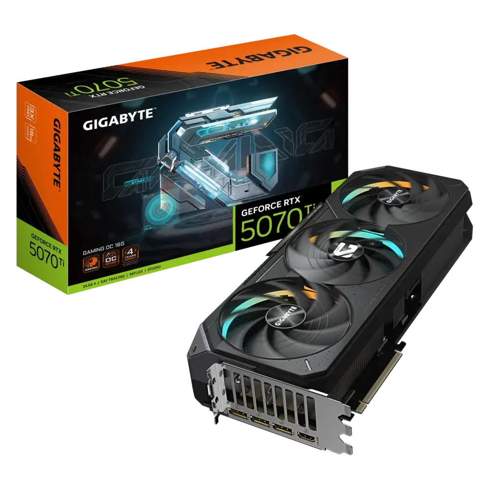 Placă video, GIGABYTE GB RTX5070TI GAMING OC 16G