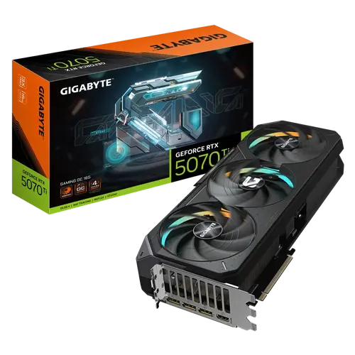 Placă video, GIGABYTE GB RTX5070TI GAMING OC 16G - 1