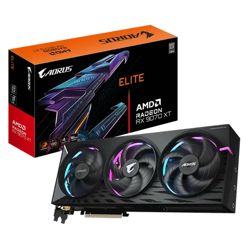 Видео карта, GIGABYTE GB RADEON R9070XTAORUS E-16GD