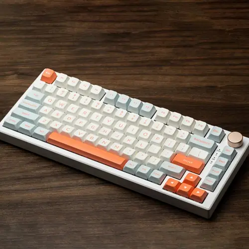 VGN професионална геймърска механична клавиатура Professional Gaming Mechanical Keyboard N75 RGB Jelly Orange - Power Purple Switches [Tactile] - image 1