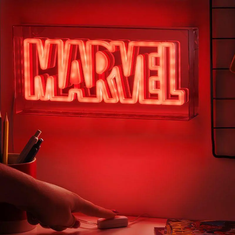 Лампа Paladone: Marvel - LED Neon Light, PP13125MC - image 2