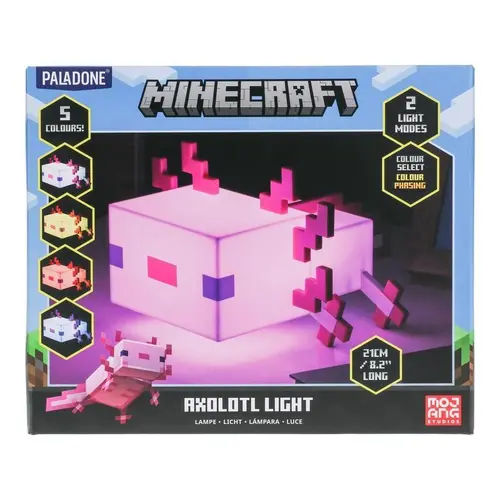 Lampă Paladone: Minecraft - Axolotl Light, PP11743MCFV2 - 9