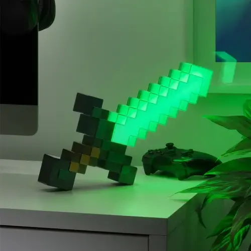 Лампа Paladone: Minecraft - Diamond Sword Light, PP12711MCF - image 4