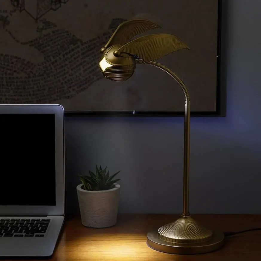 Лампа Paladone: Harry Potter - Golden Snitch Posable Desk Lamp, PP12796HP - image 4