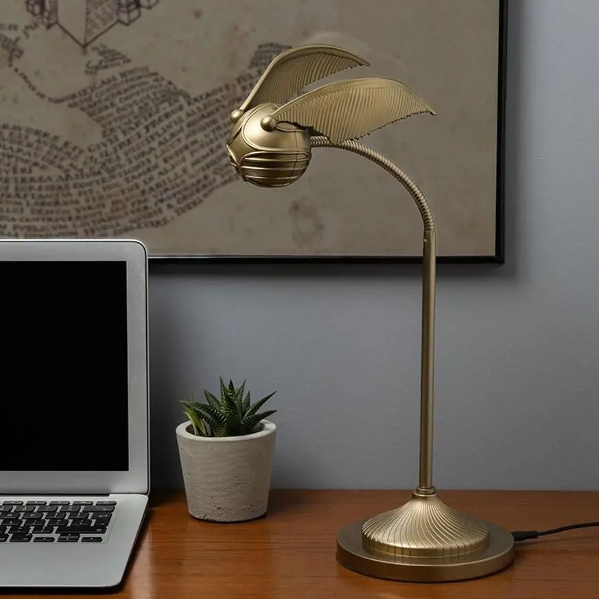 Лампа Paladone: Harry Potter - Golden Snitch Posable Desk Lamp, PP12796HP - image 5