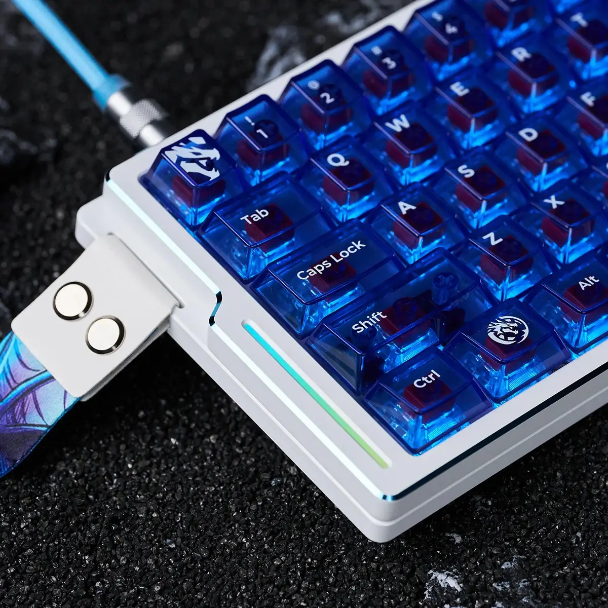 ATK професионална геймърска механична клавиатура Professional Gaming Mechanical Keyboard EDGE 60 HE Master Leviatan - 8K, Gateron Jade Pro Switches - image 9