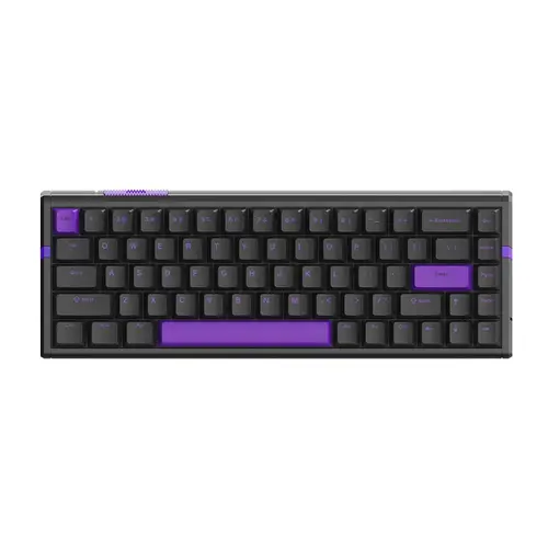 ATK επαγγελματικό μηχανικό πληκτρολόγιο για gaming Professional Gaming Mechanical Keyboard RS6 - 8K, Gateron Jade Pro Switches [Linear] - Black - 1