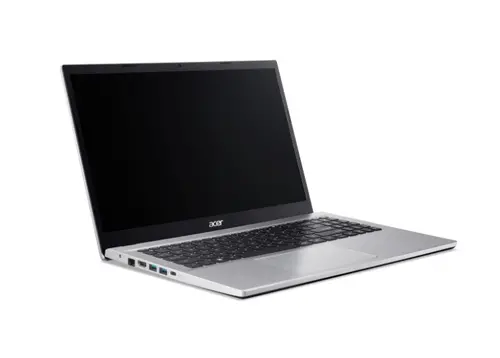 Лаптоп, Acer Aspire Go 15, AG15-42P-R493, AMD Ryzen 7 5825U,(up to 4.30GHz, 16MB), 15.6" FHD (1920x1080) IPS SlimBezel LCD, 1*16GB DDR4 3200MHz (1 slot free), 512GB PCIe NVMe SSD, AMD Radeon, HD Cam, WiFi 6E, BT 6E, Kbd, No OS, Pure Silver - image 1