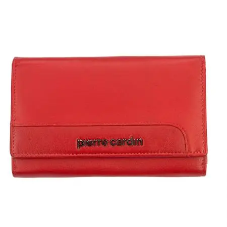 Дамско червено портмоне Pierre Cardin