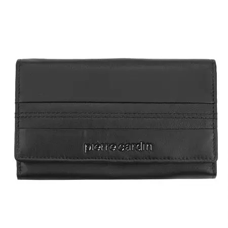 Γυναικείο μαύρο πορτοφόλι Pierre Cardin