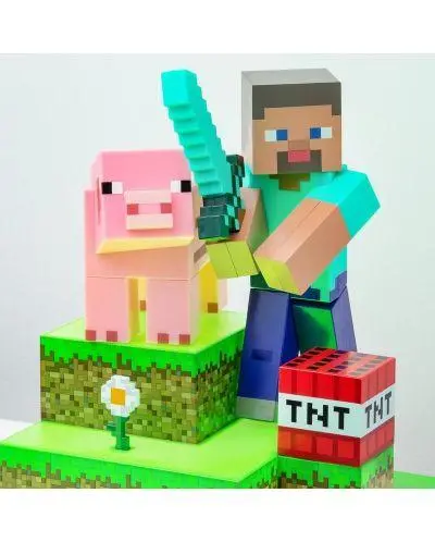 Лампа Paladone: Minecraft - Steve Diorama Light, PP9463MCF - image 2