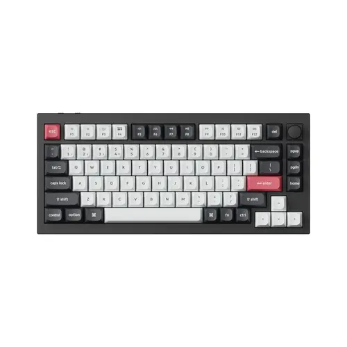 Механична клавиатура Keychron Q1 HE QMK 75% Carbon Black - Wireless - image 1
