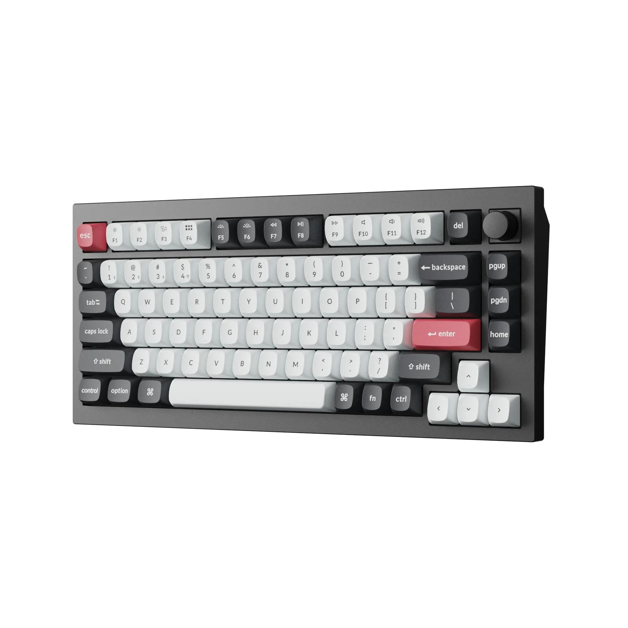 Механична клавиатура Keychron Q1 HE QMK 75% Carbon Black - Wireless - image 3