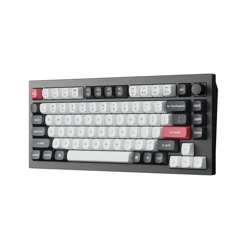 Механична клавиатура Keychron Q1 HE QMK 75% Carbon Black - Wireless - image 3