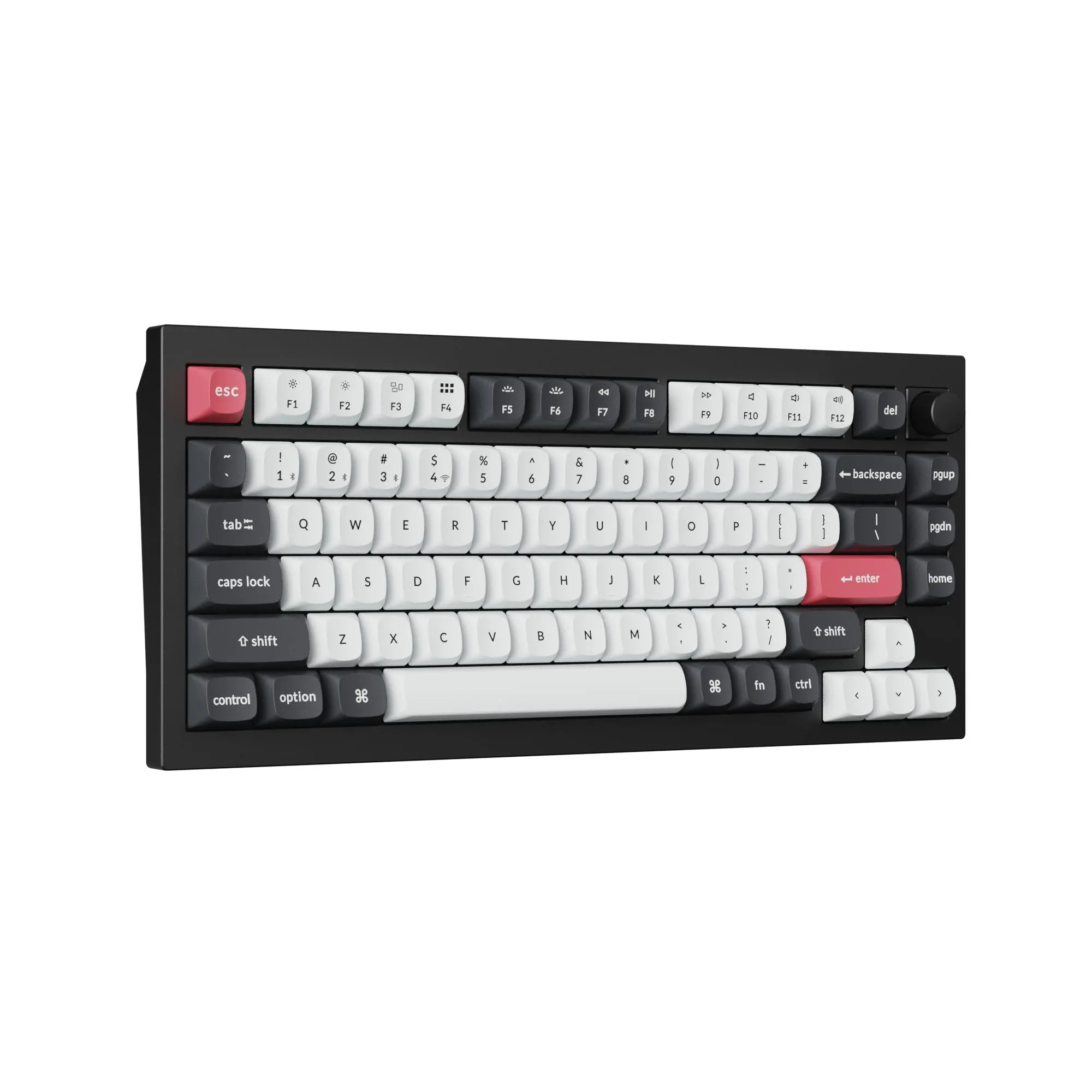 Механична клавиатура Keychron Q1 HE QMK 75% Carbon Black - Wireless - image 4