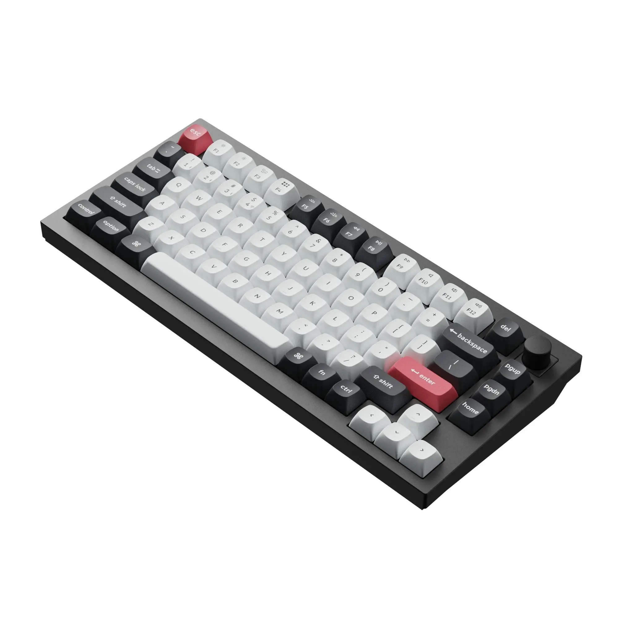 Механична клавиатура Keychron Q1 HE QMK 75% Carbon Black - Wireless - image 5